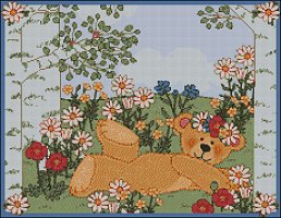 (image for) Bear and Flowers