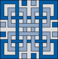 (image for) Blue Celtic Knots