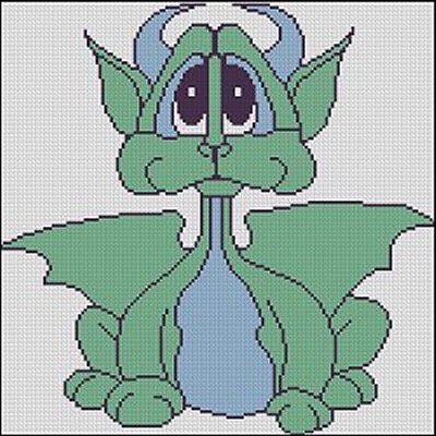 (image for) Cute Green Dragon