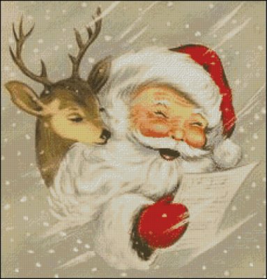 (image for) Santa and Rudolph