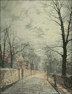 (image for) A Wet Winter's Evening - Large - Click Image to Close