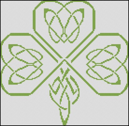 (image for) Celtic Clover - Click Image to Close