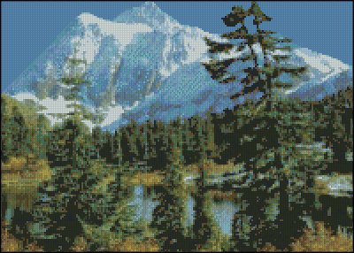 (image for) Mountain Scene 5 - Click Image to Close
