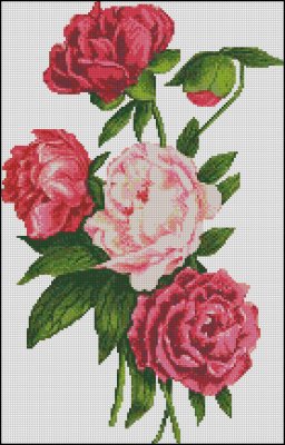 (image for) Pink Roses - Medium Large - Click Image to Close