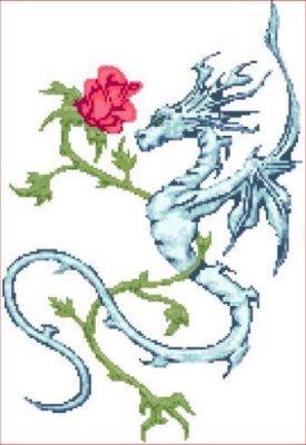 (image for) Rose and Dragon - Click Image to Close