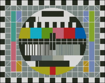 (image for) TV Test Pattern - Medium Large - Click Image to Close