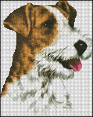 (image for) Wire Hair Jack Russell Head - Click Image to Close
